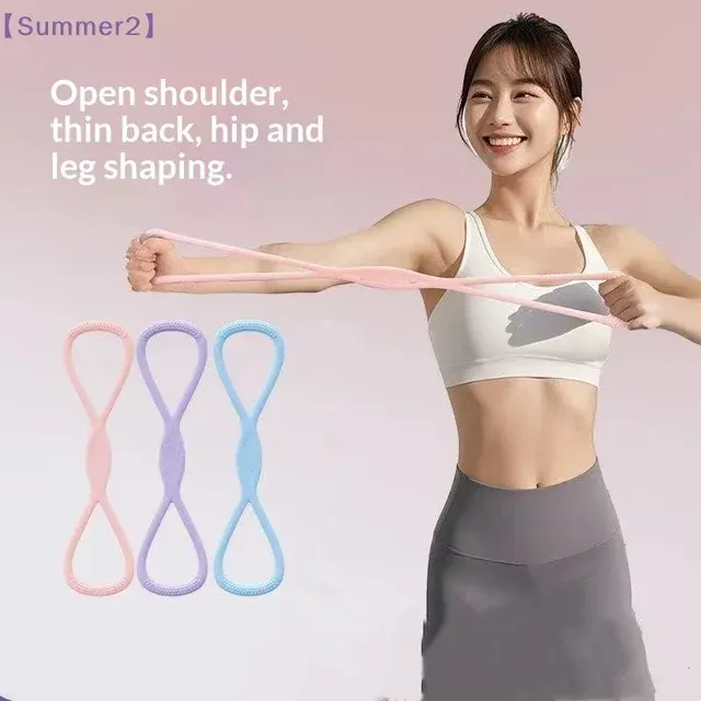 Silicone Figure-Eight Resistance Band 1