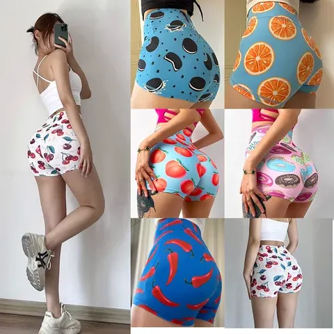 High-Waist Cycling Shorts