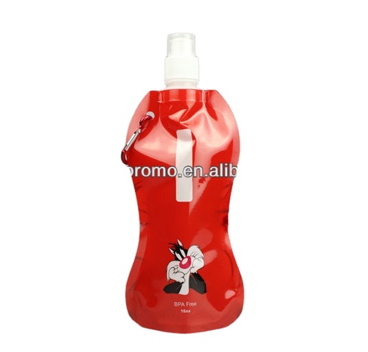 Promotion Gift 16oz Foldable Water Bottle 2