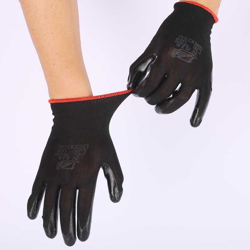 13 Gauge PU Coated Work Gloves Anti Slip 2