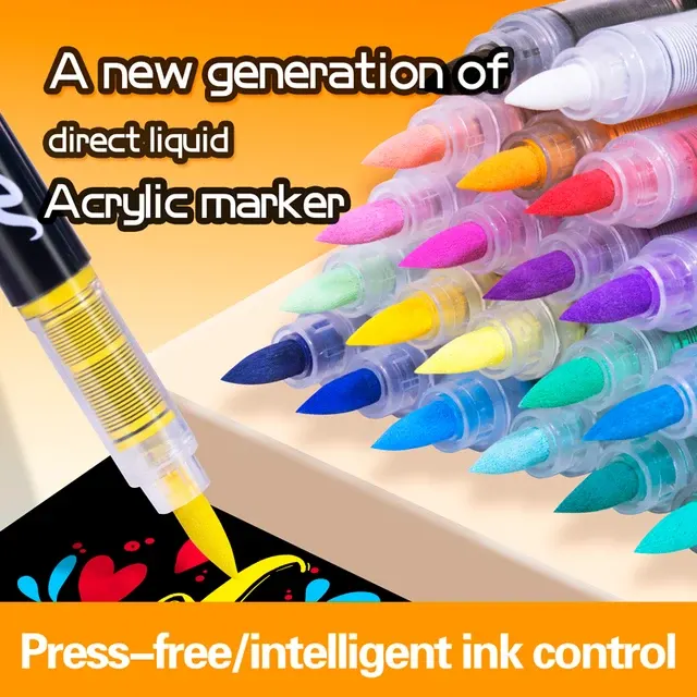 Acrylic Paint Marker Pens 3