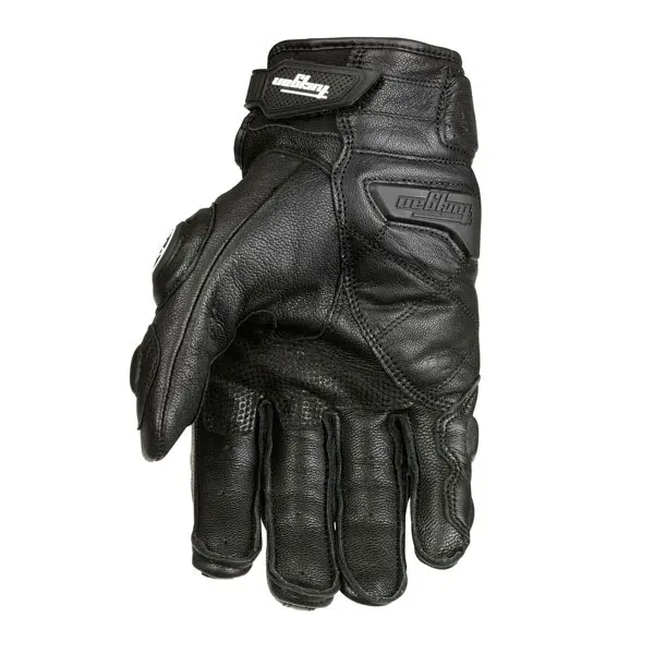 Black Racing Motorcycle Gloves for Men 4