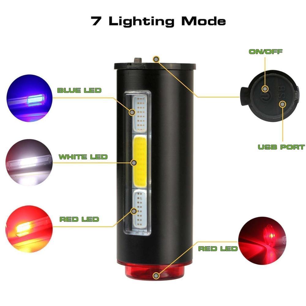 Super Bright Light Usb Rechargeable Waterproof IPX5 Led 4