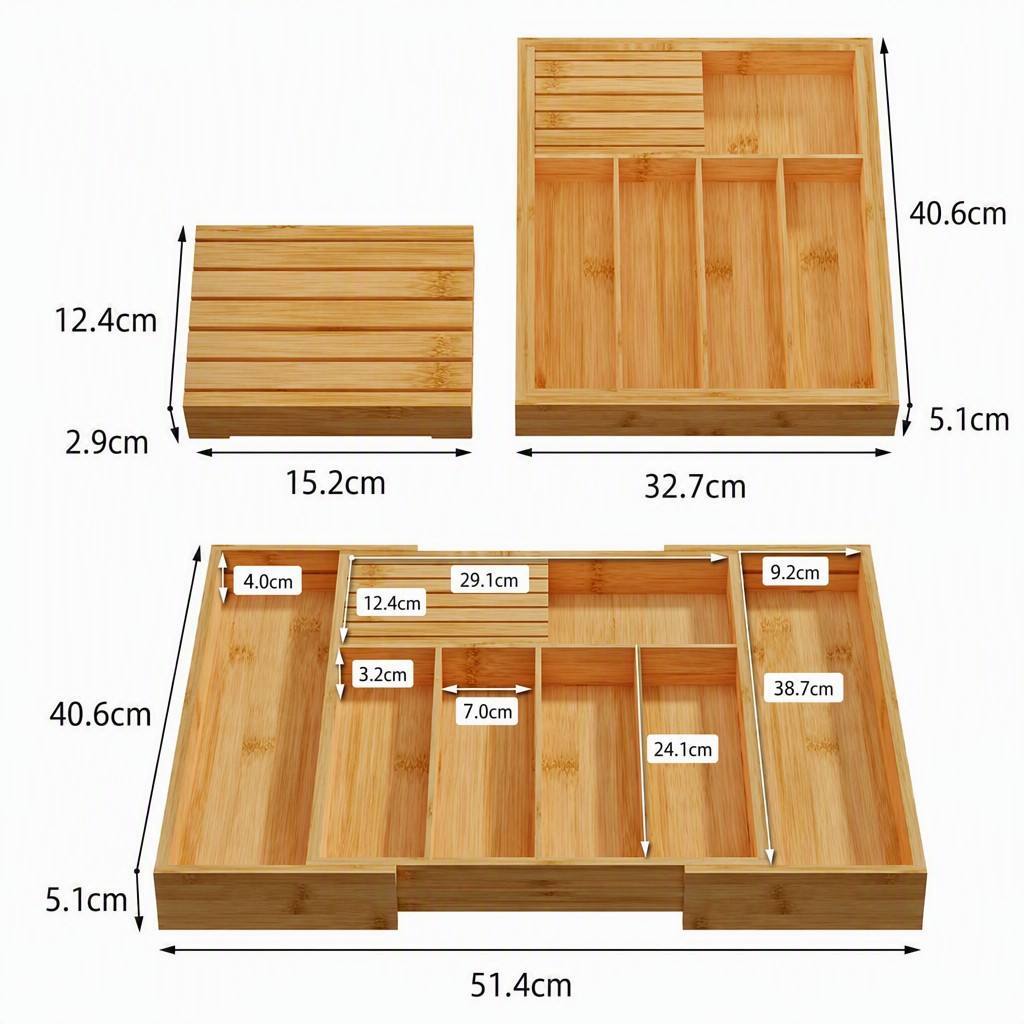 Kitchen Drawer Cutlery Organizer 2