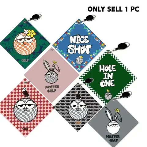 Absorbent Double-Sided Golf Towel