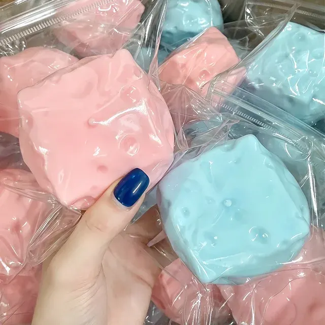 Cheese Squishy Stress Toy 1