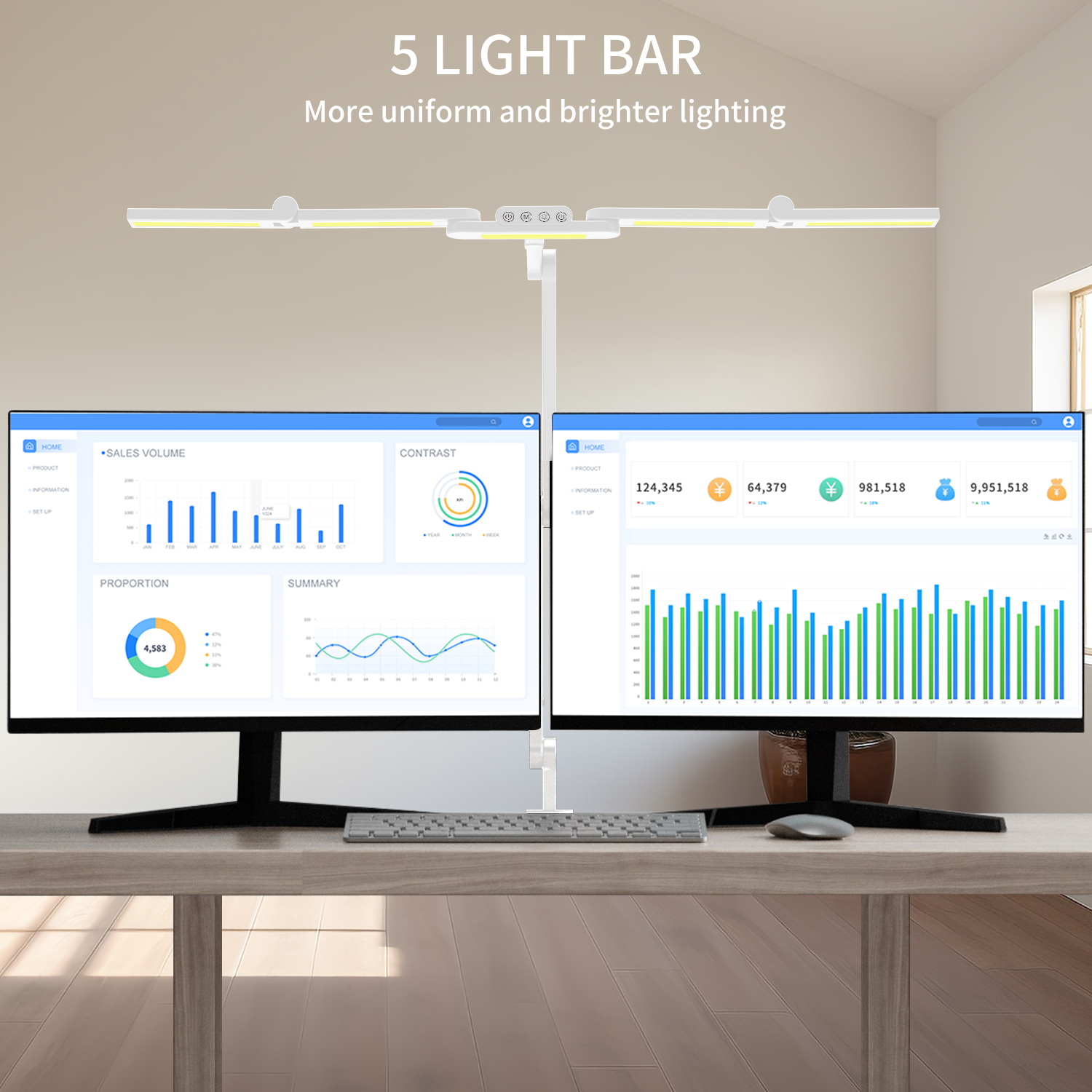 Flicker-Free Clamp Desk Lamp for Artists 2
