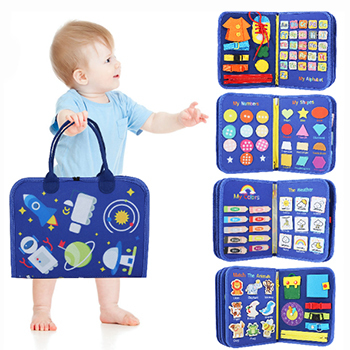 Sensory Toddler Felt Busy Board Toy Montessori Toys