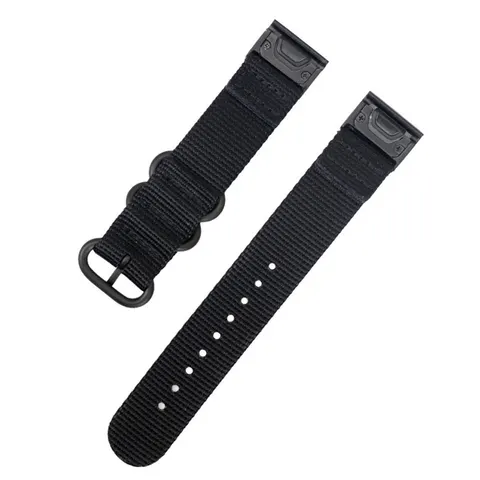 Smartwatch With Quick-Release Canvas Strap