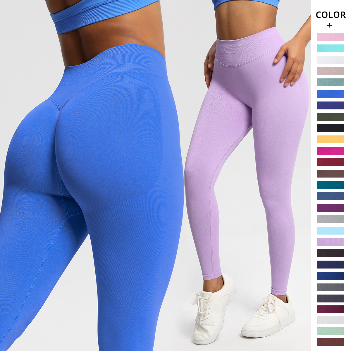 Seamless Scrunch Workout Sports Fitness Yoga Pants Leggings