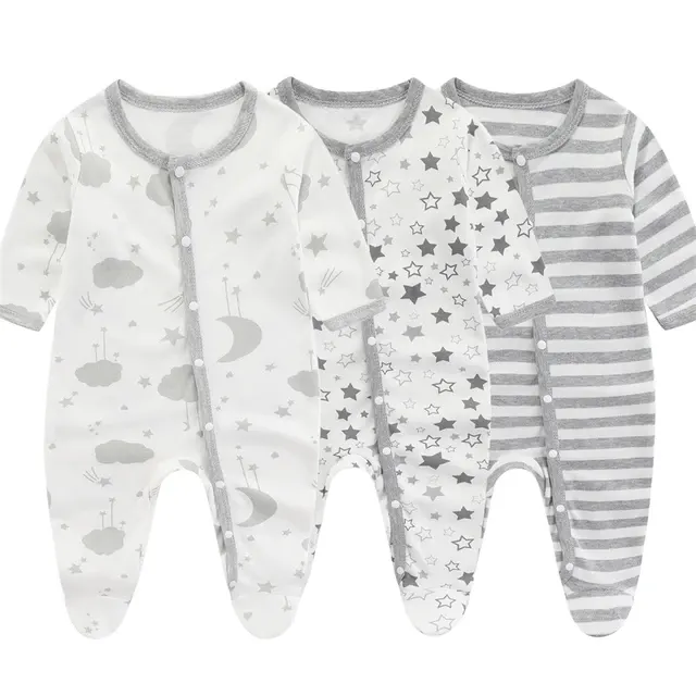 Warm Flannel Romper for Newborns 2