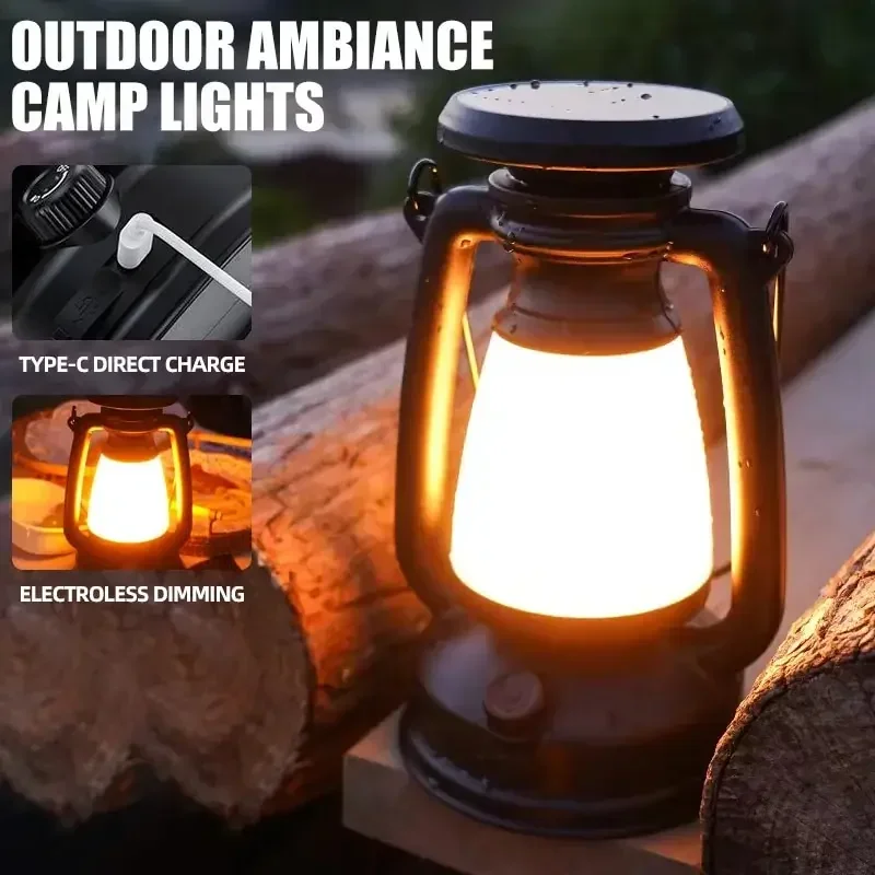 Lade Dekoration Atmosphäre Licht Retro Pferd Led Schreibtisch