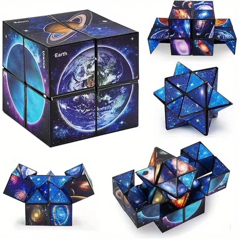 Starry Sky Magic Cube Puzzle for Kids 2