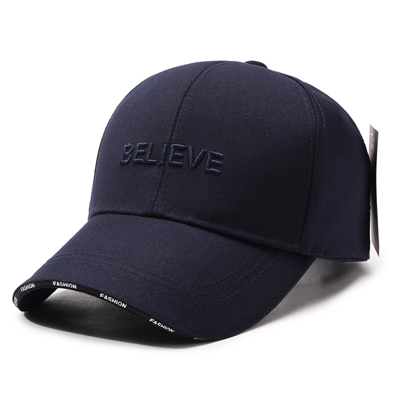 Embroidered 5 Panel Baseball Cap with Letters
