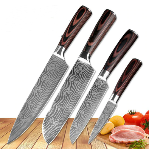 8-Piece Kitchen Knife Set with Chef's Knife