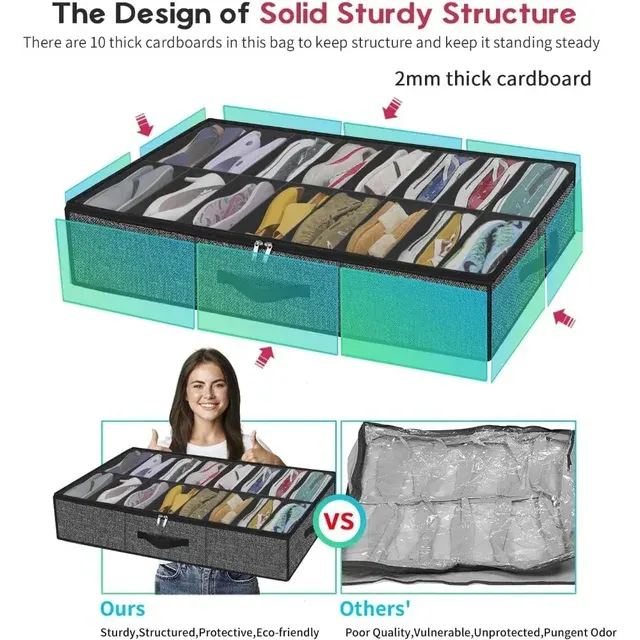 Under-Bed Shoe Storage 4