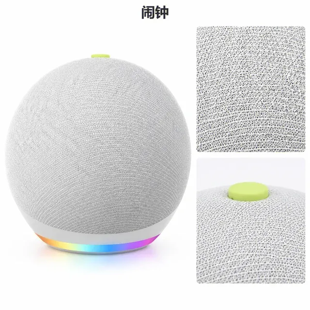 Mini Desktop Bluetooth Speaker with Clock 4