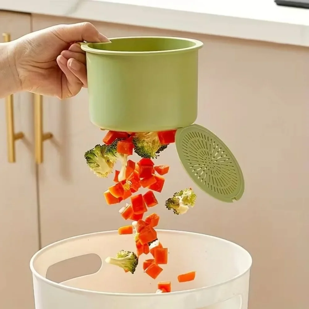 Foldable Hanging Sink Food Waste Basket 3