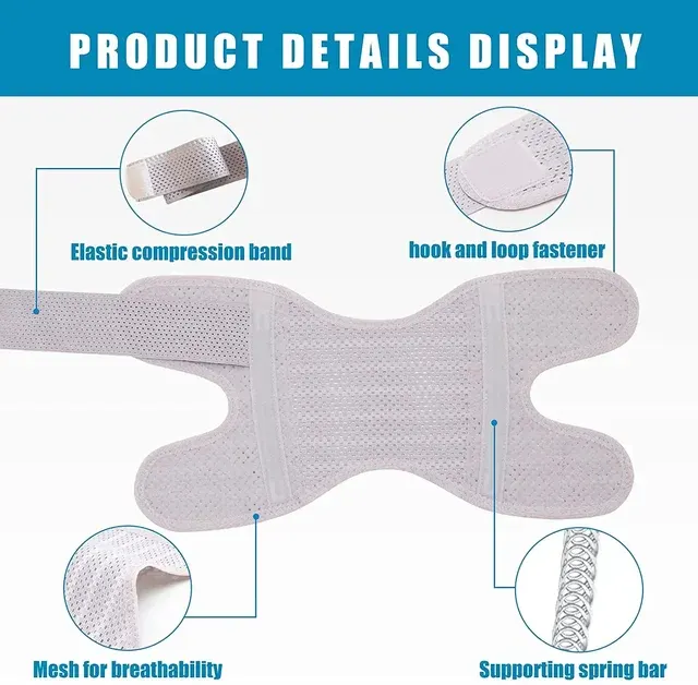 Breathable Knee Brace with Side Stabilizers 3