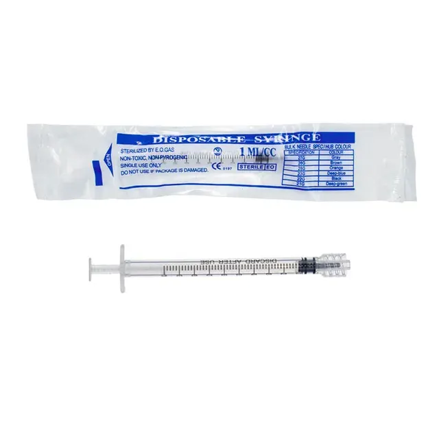 100 Luer-Lock Syringes 1 ml, Single-Packed 4