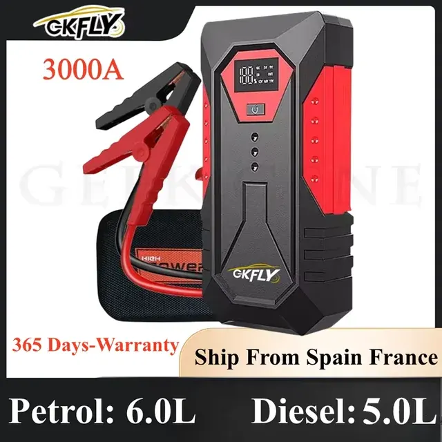 2000A Jump Starter for Petrol and Diesel 2