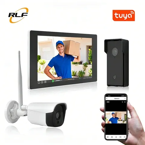 Wireless 10-Inch TFT Video Door Phone