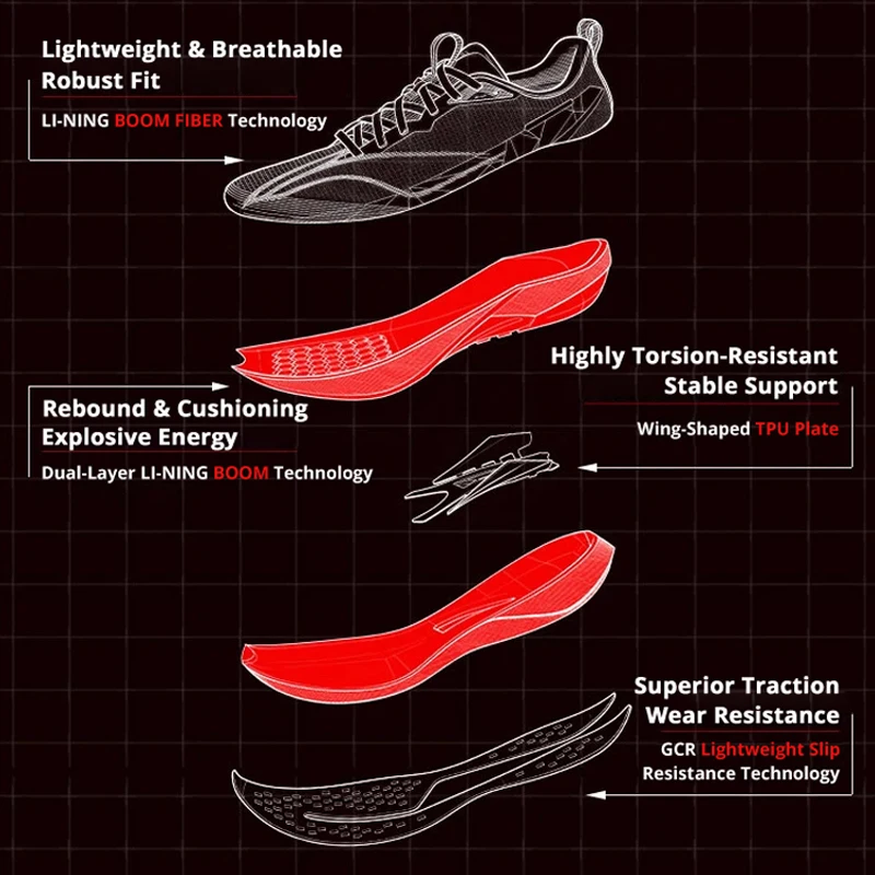 Men's Racing Running Shoes With Cushioning 4