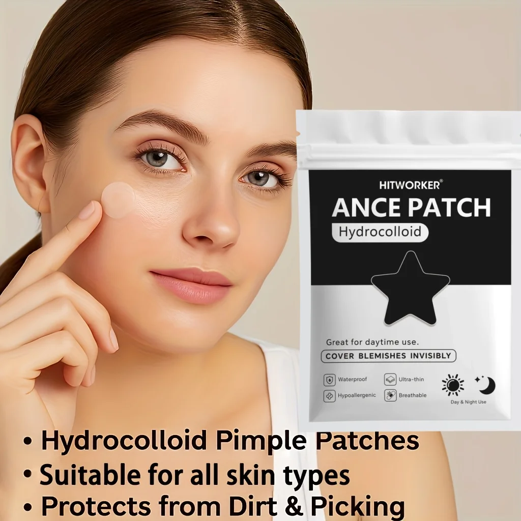 Star-Shaped Tea Tree Hydrocolloid Pimple Patches 3