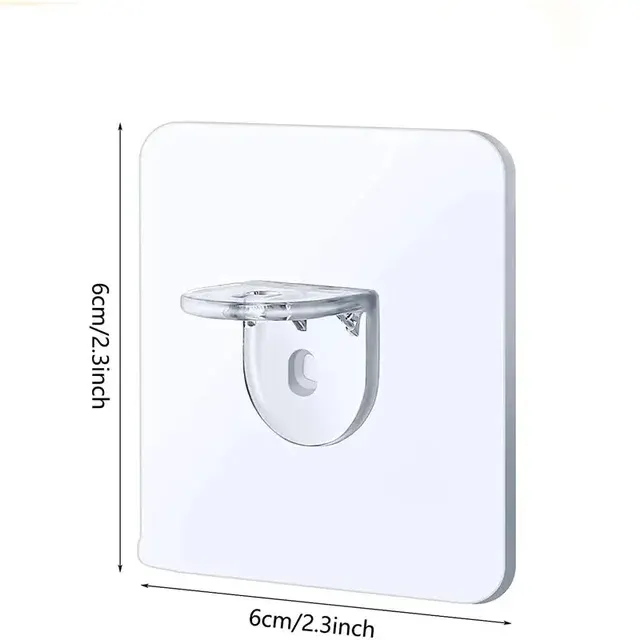Non-Slip Divider Brackets for Wardrobe and Kitchen 1