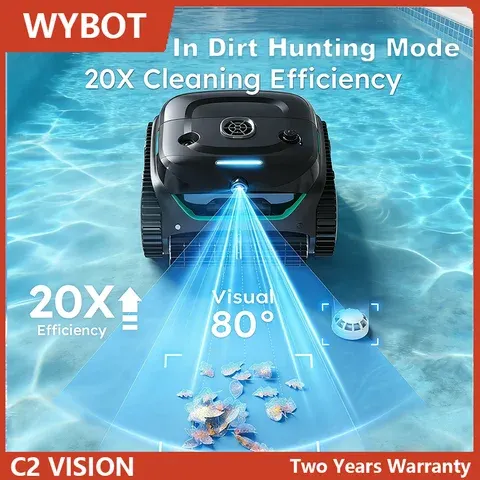 cordless pool cleaning robot