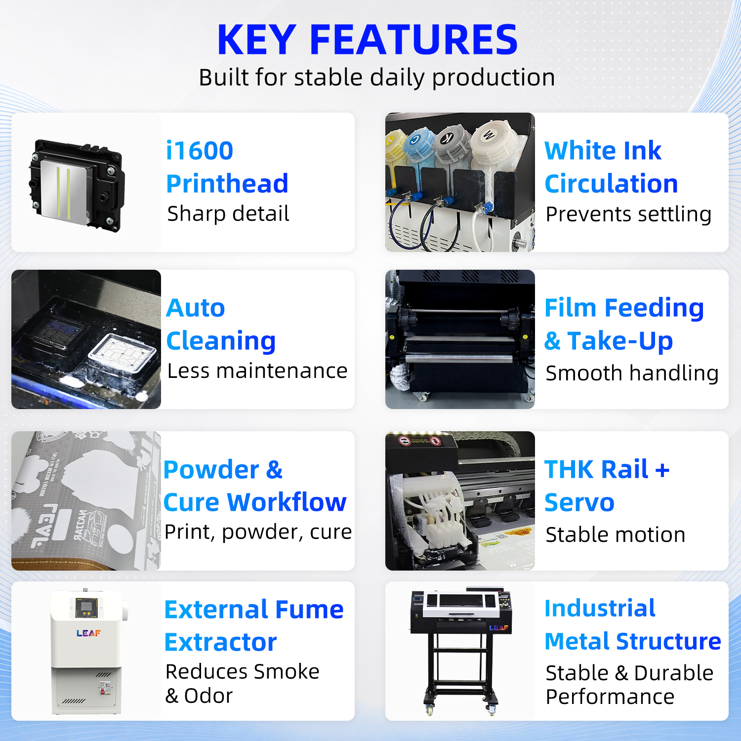 LEAF 60cm 45cm 42cm 33cm 30cm DTF Printer 4