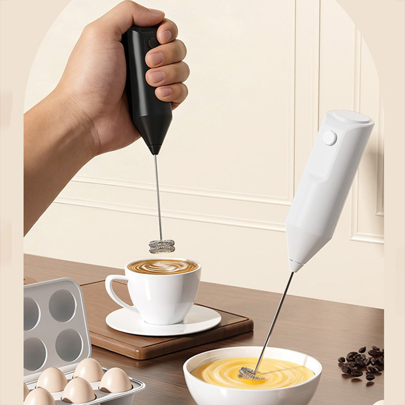 Fully Automatic Mini Milk Frother with Stirring Wand