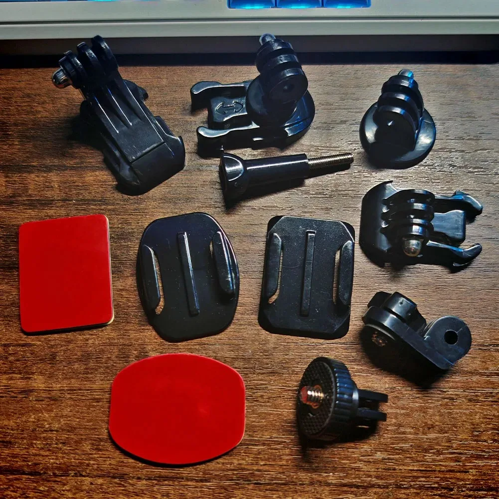 Schnellverschluss-Stativadapter 1 4-Zoll-Schraube Universal-Basis-Kit für GoPro Insta360 DJI 4