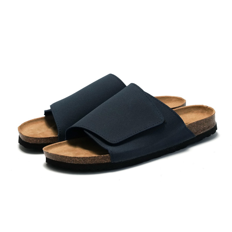 Open Toe Cork Slide Summer Sandals 4