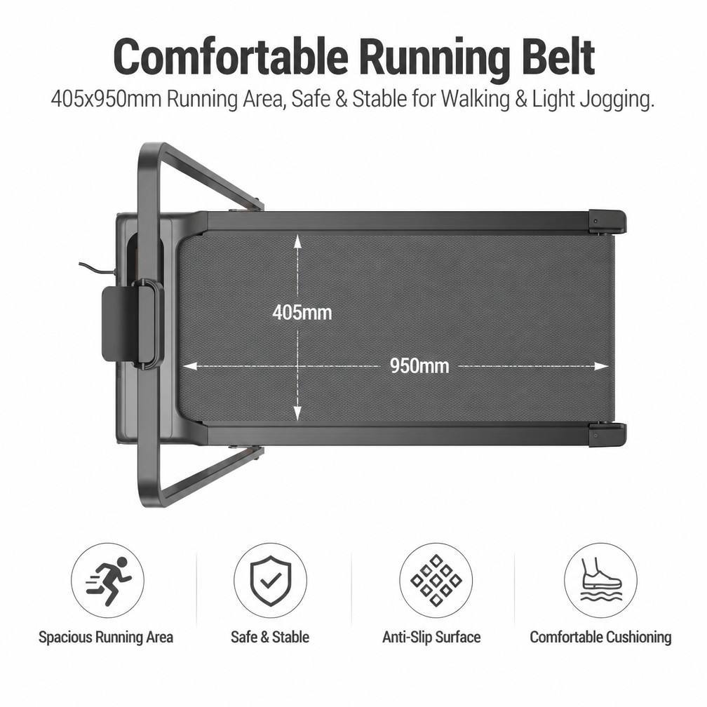 Electric Treadmill With LED Display 2
