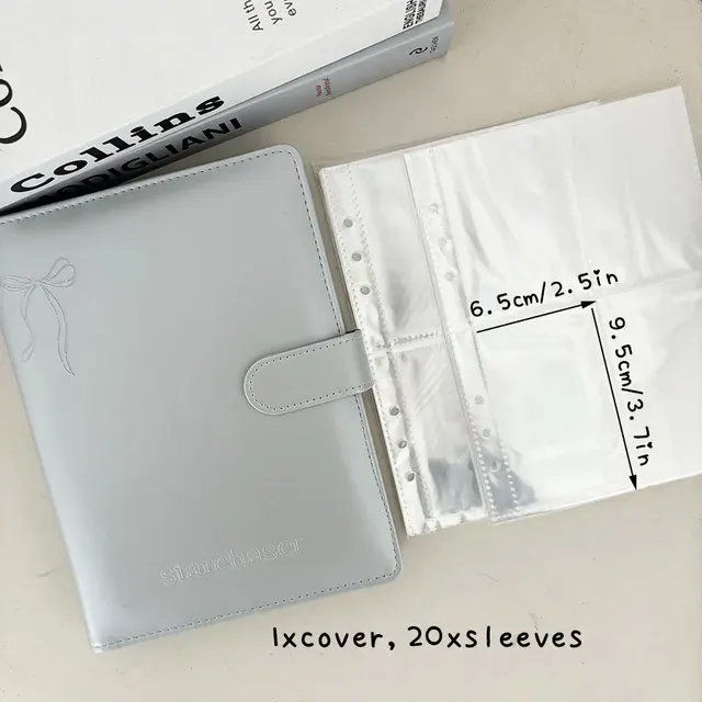 Silver A5 Kpop Photocard Binder 3