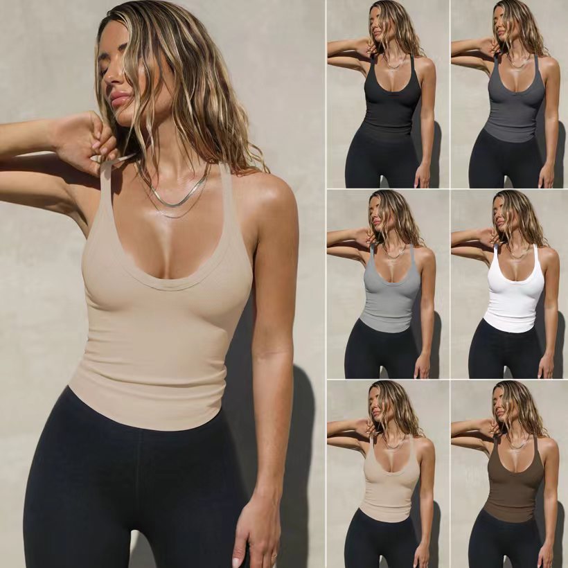 Knitted Slim Fit Women's Vest