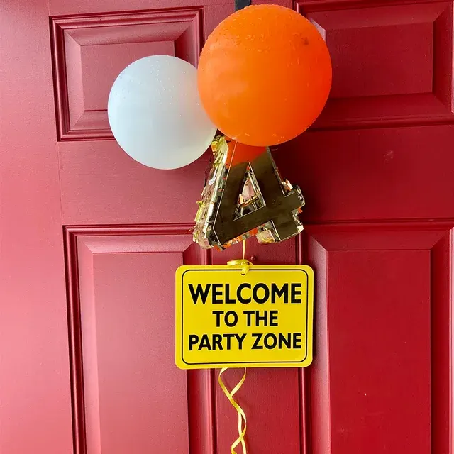 Party Decoration Sign 2