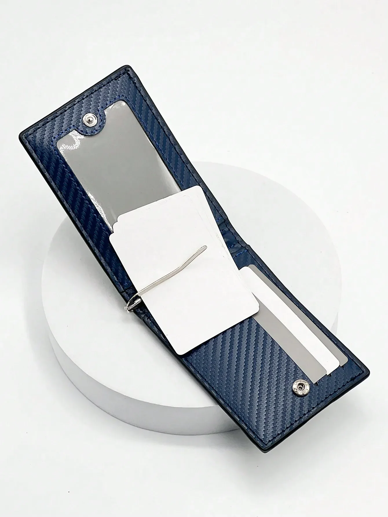 Rfid Carbon Fiber Herren Geldbörsen für Airtag Luxus 2