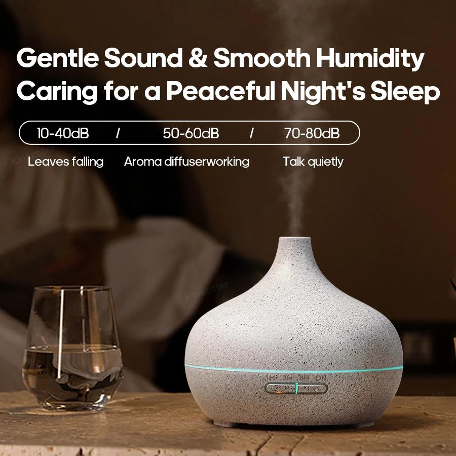 Wood Grain Aroma Diffuser USB Humidifier 3