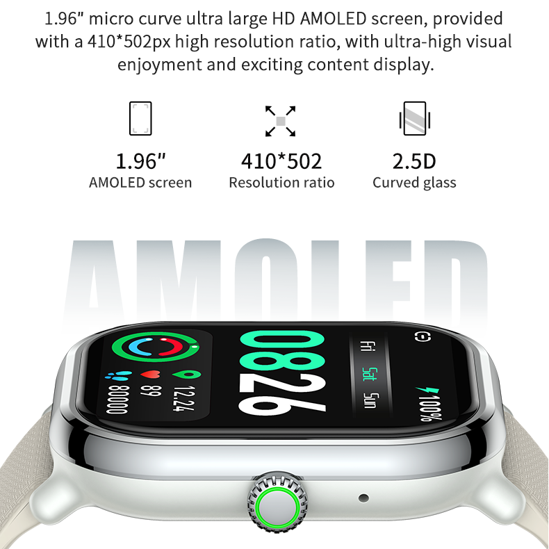 Fitness Tracker Smartwatch with Heart Rate Monitor 3