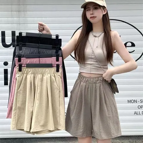 Damen-Shorts mit hohem Bund
