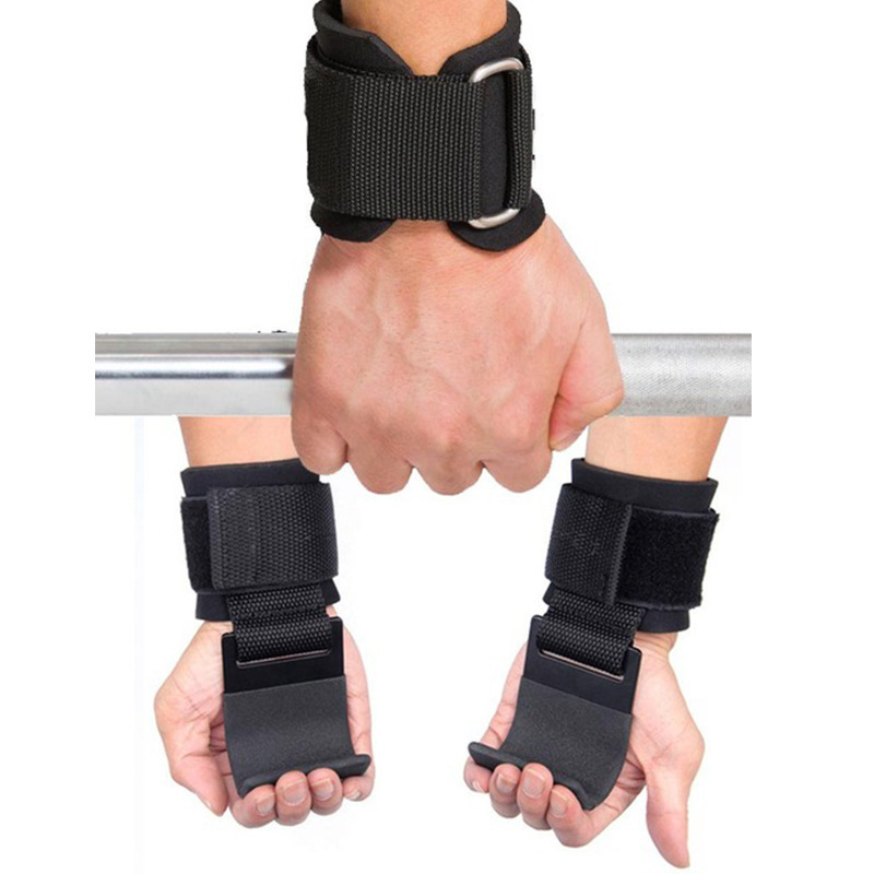 Strong Neoprene Adjustable Weight Lifting Wrist Wraps Protective 4