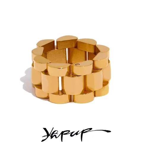 Waterproof Stainless Steel Chain Finger Ring
