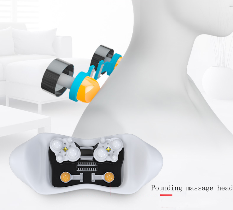 Electric Neck Shoulder Massager with Heat 3