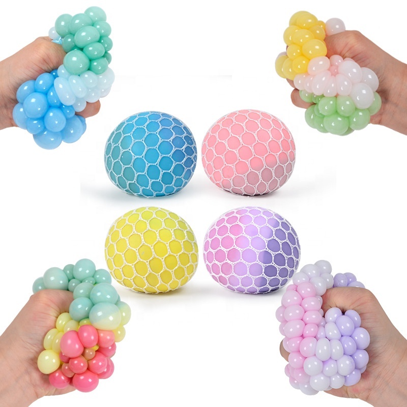 Rainbow Color Change Squeeze Stress Ball