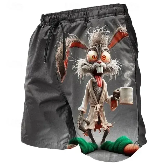 Board Shorts With Anime Print 2