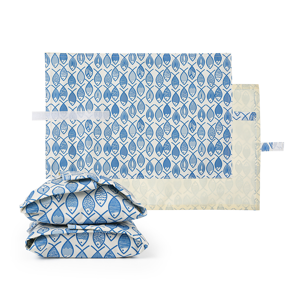 Reusable Beeswax Sandwich Wrap Organic Cotton Food Sustainable