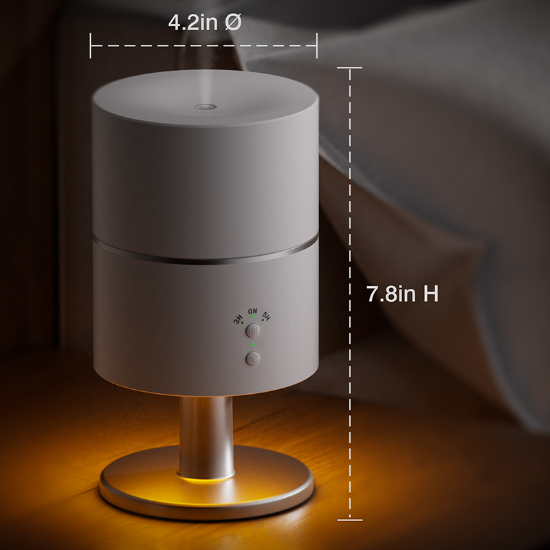 3-in-1 Table Lamp Aroma Diffuser 260ml