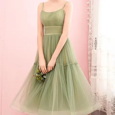 Baumwoll-Abendkleid